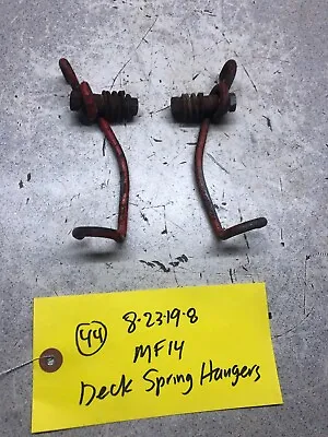 Massey Ferguson MF14 Tractor Mower Deck Spring Hangers • $30.03