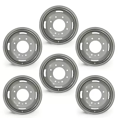 17 🔥6PCS Dually Steel Wheels For 05-22 FORD F350 Super Duty OEM QLTY 3615 10093 • $884.96