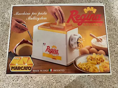 Marcato Regina Atlas Extruder Hand Crank Pasta Machine Pasta Maker Made In Italy • $49.89