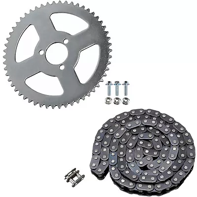 T8F 54T 35mm Rear Sprocket +Chain 116 Link For Mini Dirt Pocket Bike Scooter ATV • $21.63