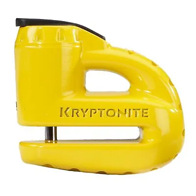 Kryptonite Keeper 000884 5-S2 Motorcycle Disc Brake Lock Yellow • $32.95