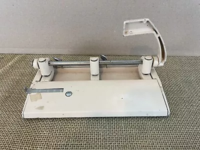 Foothhill Workshop Pasadena Calif Vtg Heavy Duty Adjustable 3 Hole Paper Punch • $15