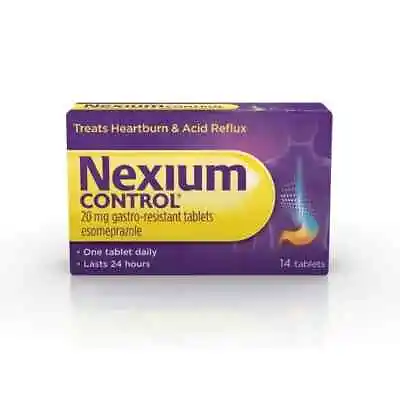 £9.49 • Buy Nexium Control For Heartburn And Acid Reflux 20mg - 14 Tablets