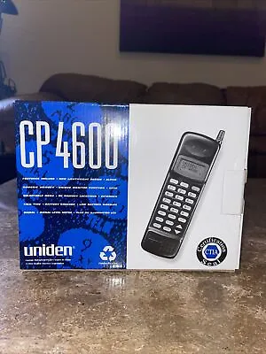 Vintage Uniden CP-4600 Mobile Phone Brick Cell Collectable Rare Retro Movie • $99.95