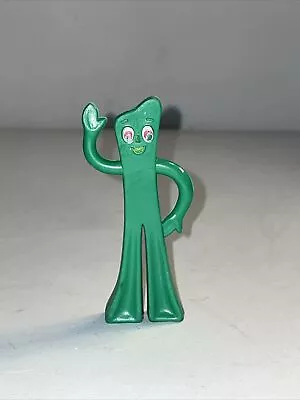 Vintage Art Clokey 1988 Bendable 3.5  Rubber Gumby Figure • $3.50