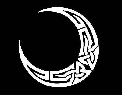 CRESCENT TRIBAL MOON 5X5 Vinyl Decal / Sticker / Window Sticker Graphic • $4.99