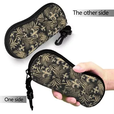 $7.27 • Buy New Orleans Saints Glasses Case 2-sided Printed Sunglasses Pouch Bag，fans Gift