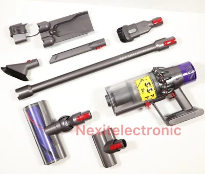$220 • Buy Dyson Cyclone V10 Animal Total Clean Cordless Vacuum Gray + All Parts + Charger