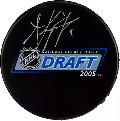 Anze Kopitar LA Kings Autographed 2005 NHL Draft Logo Hockey Puck - Fanatics • $69.99