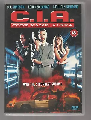 C.I.A. CODE NAME ALEXA - O J Simpson - UK REGION 2 DVD - (poor Disc) • £5.99