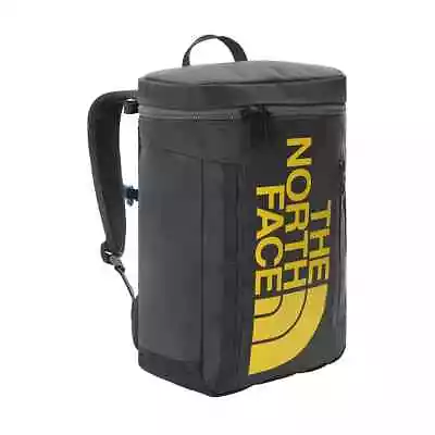 £60 • Buy The North Face Kids Base Camp Fuse Box Backpack / Grey Yellow / RRP £100