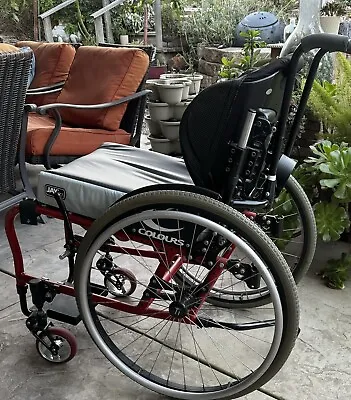 Custom Colours Wheelchair 16x20 • $100