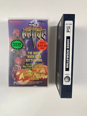 VHS WCW/nWo - The Night When Good Battles Evil - VHS Video • $67.99