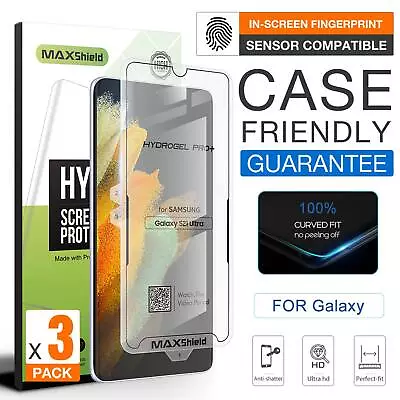 HYDROGEL Screen Protector For Samsung Galaxy S24 S23 S22 S21 Ultra Note 20 10+ • $4.95