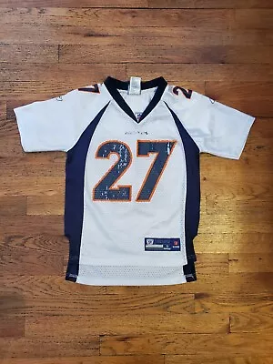 Reebok Denver Broncos 27 Knowshon Moreno S Boys On Field Screen Print   • $15