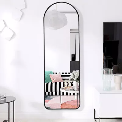 Glass Mirror Long Wall Mounted Bathroom Bedroom Hallway Living Room Full Length • £28.95