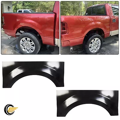 $99 • Buy Upper Wheel Arch Repair Panels Pair FITS 2004-2008 Ford F150 Crew Cab Super Crew