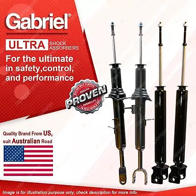 Gabriel Front Rear Ultra Spring Seat Shocks For Nissan 350Z Z33 With Sport Susp • $457.95