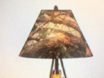 Deer Tripod Floor Lamp Great Light.  Man Cave Hunting Cabin • $128.96