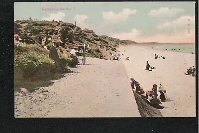 Marske By The Sea 1907 Postcard ~ Beach ~ Yorkshire • £2.90
