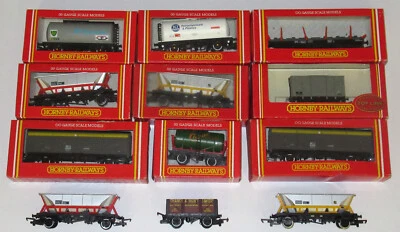 £21.50 • Buy HORNBY RAILWAYS SELECTION OF 12 ROLLING STOCK WAGONS 00 Gauge
