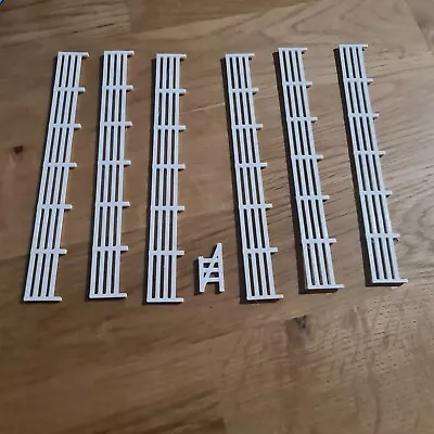 £3.50 • Buy Railway 00 Gauge Line Side Fencing Model Scenery Fence Kit 6 Panels + 1 Gate