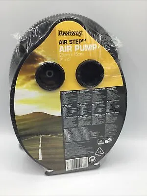 Bestway 9  X 6  Air Pump Foot Step Swimming Paddling Pool Bed Bellow Inflator • £6.99