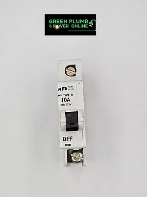 MEM MCB Type B 10 Amp M9 Single Pole 10A Memshield Circuit Breaker 101MB2 110MB • £5.79