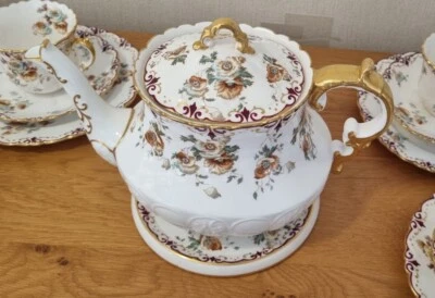 £380 • Buy Vintage Aynsley Bone China 34 Piece Tea Set, Tea Pot, Cup, Saucer, Floral Flower
