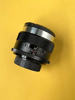 Yashica Auto Yashinon-DX 50mm F/1.4 M42 Chrome Vintage Lens | No. 54105866 • $89.99