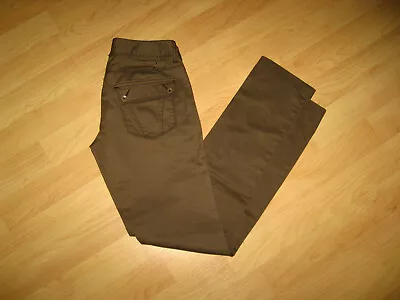 👖 Diesel Men's Pants Mocha Brown Size 27 - Cotton Blend Stretch 31 X 33 Slacks • $49.99