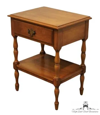 HARTFORD HOUSE Solid Hard Rock Maple Colonial Early American 21  Tiered Night... • $439.99