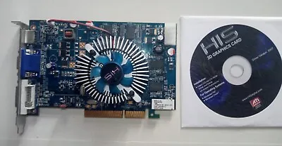 HIS ATI Radeon HD 4650 1GB 128BIT DDR3 AGP Graphics Card. (H465F1GHA) • $65