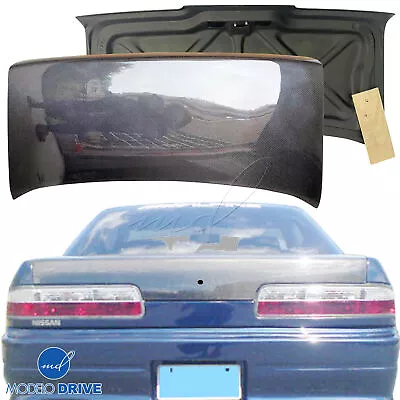 ModeloDrive Carbon Fiber OER Trunk S13 2dr Coupe For 240SX Nissan 89-94 Modelod • $705.99