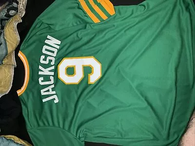 Majestic Oakland A’s Cooperstown Collection Reggie Jackson #9 Jersey 2xl • $90