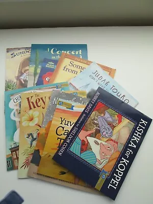 PJ LIBRARY LOT 10~Mitzvah Grover~Shabbat~Candy Tree~Key Spain~Naamah Ark~Kishka~ • $9.98