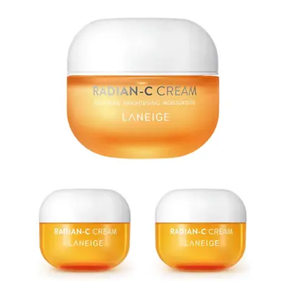 Laneige Radian-C Cream 30ml + 10ml X 2ea / Whitening Tone-Up Booster • £28.32