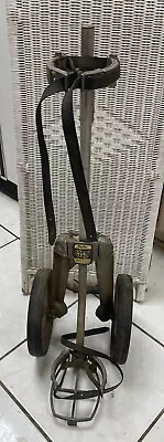 Vtg Bag Boy Mid Century Golf Pull Cart Caddy Aluminum Jarman Browning Arms Play • $99.99