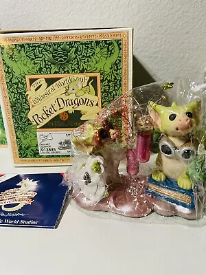 $225 • Buy Whimsical World Of Pocket Dragons Rocket Science 2002 Real Musgrave Signed Exc