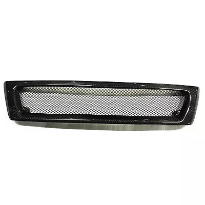 Carbon Fiber Front Bumper Grill For Mitsubishi Lancer Cedia 2002-2003 1pc Black • $189.37