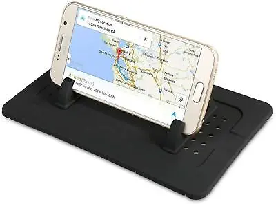Car Phone Mount Holder Non-Slip Silicone Pad Dash Mat Cell Phone Holder • £13.45
