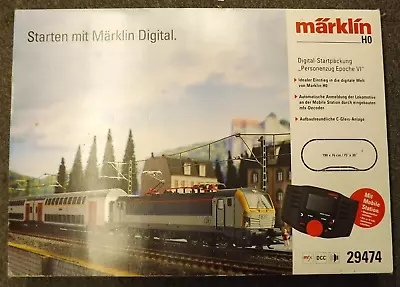 Marklin 29474 Vectron Train Set 3-Rail DCC/AC Sound (HO Scale) Boxed • £325