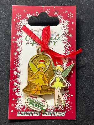 Disney Pin - WDW - Mickey's Very Merry Christmas Party 2006 Tinker Bell 51009 LE • $29.99