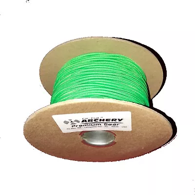 3' 6' 9' 12' 15' - FLO GREEN - D Loop Cir-Cut Rope Material ARCHERY Release • $8.98