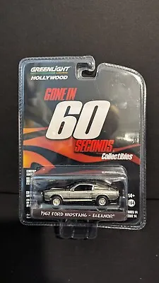 Greenlight Hollywood - Gone In 60 Seconds - Eleanor - 1967 Ford Mustang • $13.50