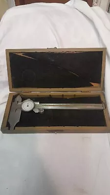 Vintage Helios 7  Dial Vernier Caliper W/Box Machinist Tool Made In Germany • $9.99