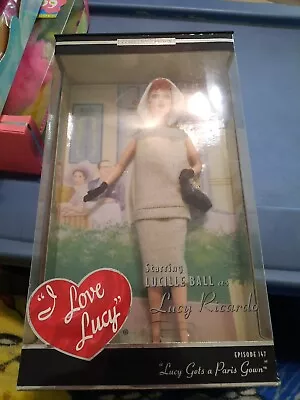 VINTAGE I Love Lucy Barbie Collectible 2002  “Lucy Gets A Paris Gown” BO313 • $29.99