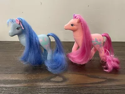 My Little Pony Ponies G1 Vintage Lot Of Sweetheart Sisters Flowerburst + Dainty • $24