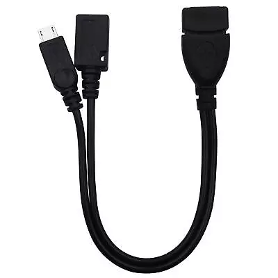 USB Type A Female To Micro USB Male Host OTG With Micro USB Female Y Cable New • $5.29