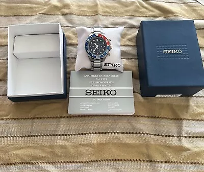 Seiko Prospex Blue Men's Watch - SSC019P1 • $300